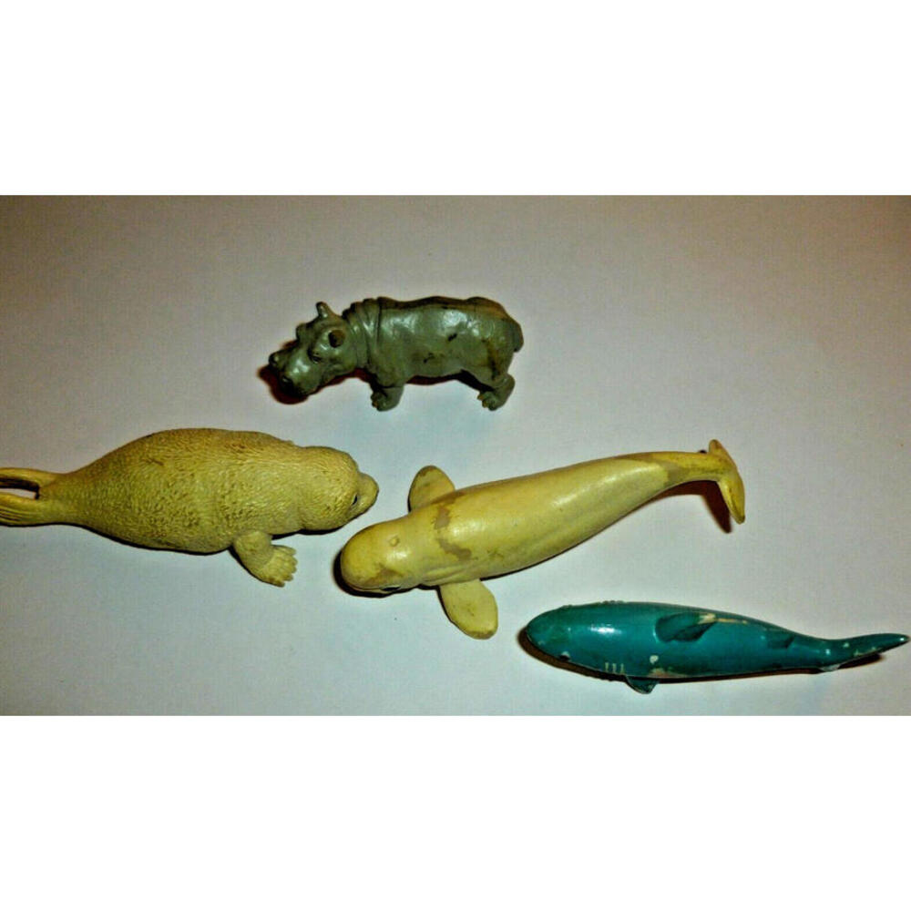 K&M K & M Ltd. Wild Safari Animals Lot Seal Whale